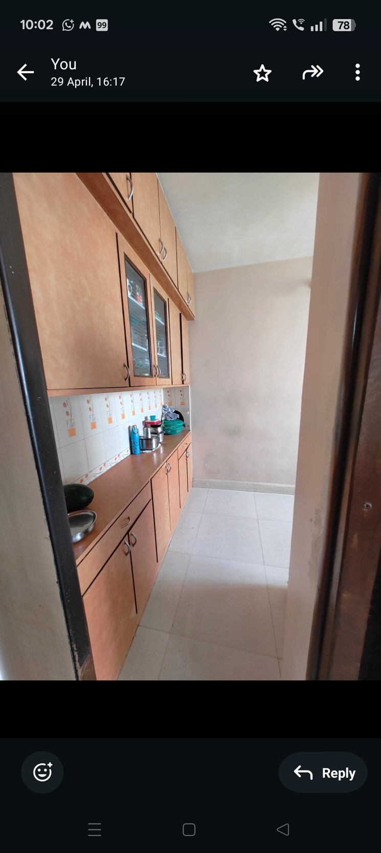 Kitchen, hari-niwas-chs-kansai 1 Bedroom 450 Sq.Ft. Apartment In Kansai Thane 8673102