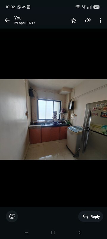 Kitchen in 1 BHK Apartment at Hari Niwas CHS Kansai, Kansai – for Rent