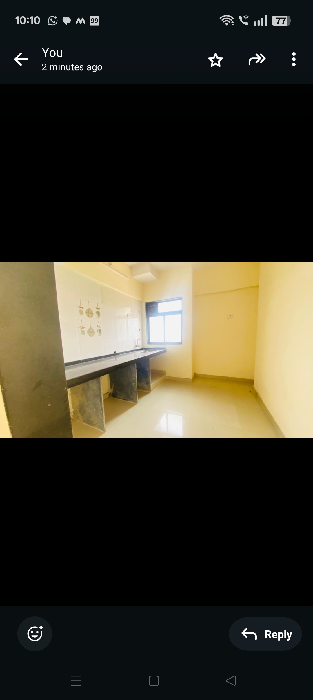 2 BHK + Extra Room 700 Sq.Ft. Apartment in Smruti CHS Charai