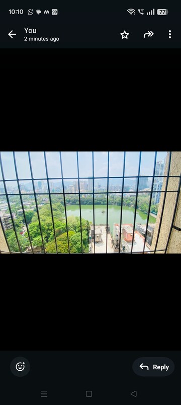 Master Bedroom in 2 BHK Apartment at Smruti CHS Charai, Charai – for Rent