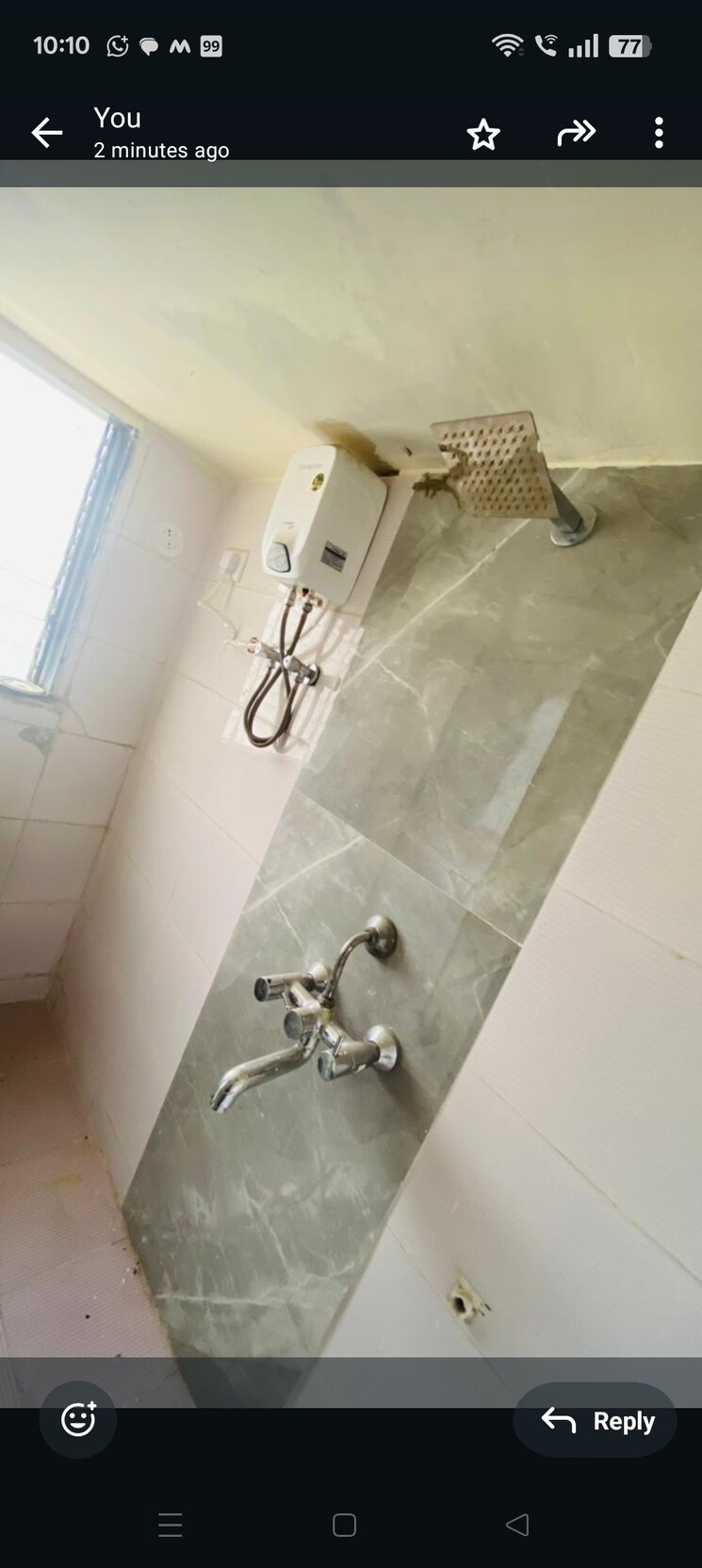 Bathroom, smruti-chs-charai 2 Bedroom 700 Sq.Ft. Apartment In Charai Thane 8673119