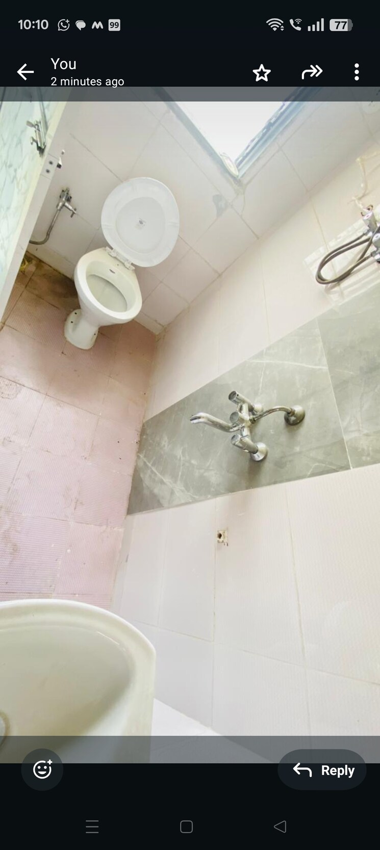 Bathroom, smruti-chs-charai 2 Bedroom 700 Sq.Ft. Apartment In Charai Thane 8673119