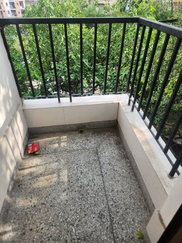 Balcony in 2 BHK Builder Floor at RWA Qutab Enclave, Katwaria Sarai – for Rent