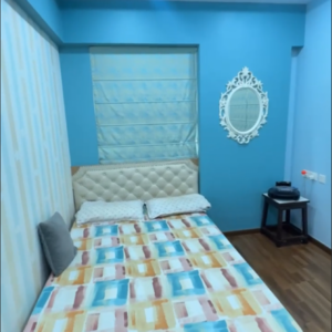 Bedroom in 2.5 BHK Apartment at Sai Bliss Punawale, Mumbai Bangalore Highway – for Sale