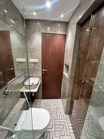 Bathroom in 3 BHK Apartment at Chandak Ideal, Juhu – for Rent