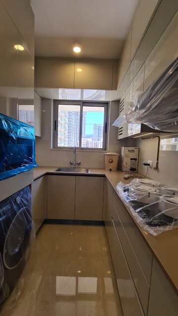 Kitchen in 2 BHK Apartment at Hiranandani Highland, Powai – for Rent