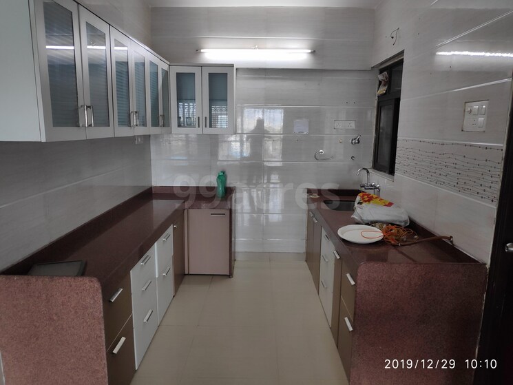 Kitchen, bhujbal-bhagirathi-tower-ii 3 Bedroom 1360 Sq.Ft. Apartment In Kothrud Pune 8673361