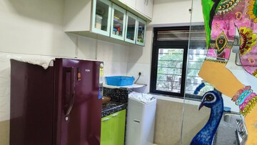 Kitchen in 1 BHK Apartment at Kanakia Spaces Zen World, Kanjurmarg East – for Rent
