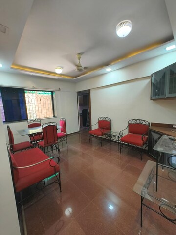Living Room in 1.5 BHK Apartment at Jal Vayu Vihar Apartments, Powai – for Rent