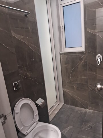 Bathroom in 2 BHK Apartment at Aurum Q Residences, Ghansoli – for Rent