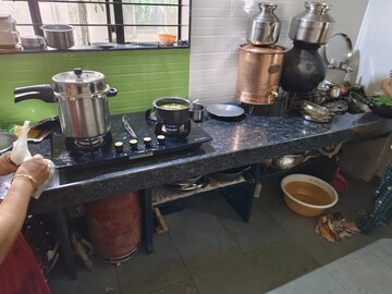 Kitchen in 2 BHK Apartment at Borate Jijai Nagari, Kothrud – for Rent