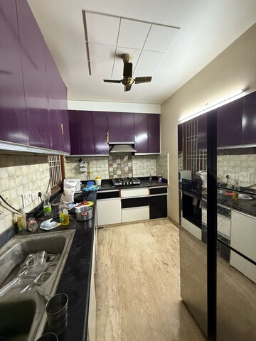 Kitchen in 2 BHK Builder Floor at Vasant Kunj – for Rent