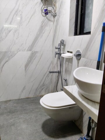 Bathroom in 2 BHK Apartment at New Diamond Palace, Santacruz West – for Rent