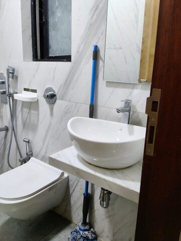 Bathroom in 2 BHK Apartment at New Diamond Palace, Santacruz West – for Rent