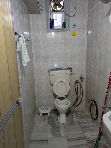 Bathroom in 3 BHK Apartment at Monica CHS, Kopar Khairane – for Rent