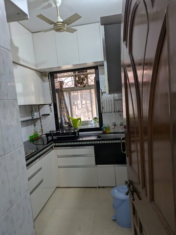 Kitchen in 3 BHK Apartment at Monica CHS, Kopar Khairane – for Rent