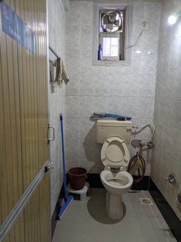 Bathroom in 3 BHK Apartment at Monica CHS, Kopar Khairane – for Rent