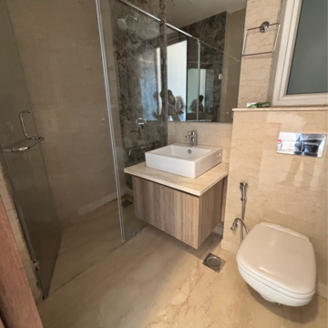 Bathroom in 3 BHK Apartment at Sector 22 – for Rent