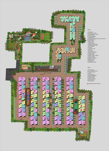 Master Plan in 3 BHK Apartment at Urbanrise The World of Joy Chennai, Siruseri – for Sale