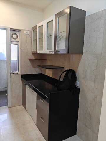 Kitchen in 2 BHK Apartment at L&T Crescent Bay T2, Parel – for Rent