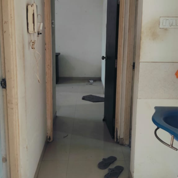 Building Lobby in 2 BHK Apartment at Vaishnavi Sahil Vighnesh, Wakad – for Rent