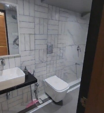 Bathroom in 3 BHK Apartment at Raymond Ten X Vibes, J K Gram – for Rent