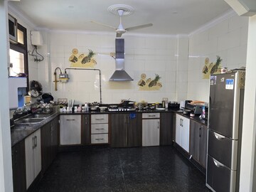Kitchen in 4 BHK Builder Floor at Vasant Kunj – for Rent