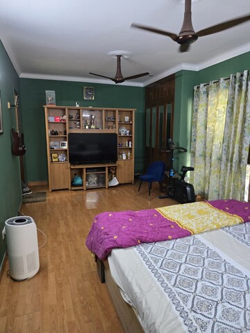Bedroom in 4 BHK Builder Floor at Vasant Kunj – for Rent