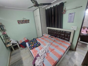 Bedroom in 3 BHK Builder Floor at Mahindru Enclave – for Sale
