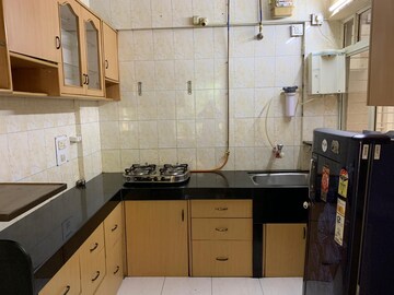 Kitchen in 1.5 BHK Apartment at Madhuraj Nagar Society, Kothrud – for Rent