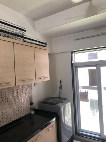 Building Lobby in 1 BHK Apartment at Ajmera Bhakti Park, Wadala East – for Rent