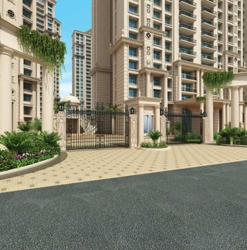 3 BHK Apartment – Exterior View View at Sheth Vasant Lawns, Laxmi Nagar - for Rent
