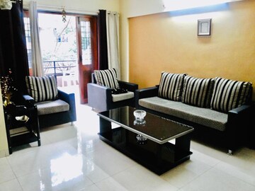 Living Room in 2.5 BHK Apartment at Gokhale Rahulkunj, Rambaug Colony – for Rent
