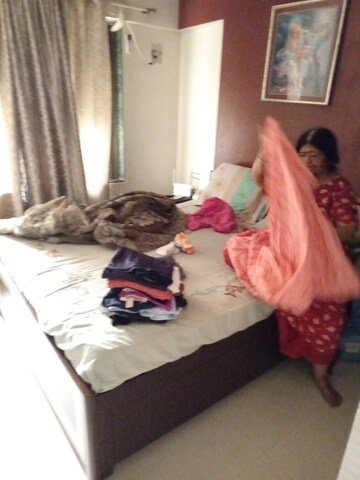 Bedroom in 2 BHK Apartment at Hubtown Akruti Orchid Park, Sakinaka – for Rent