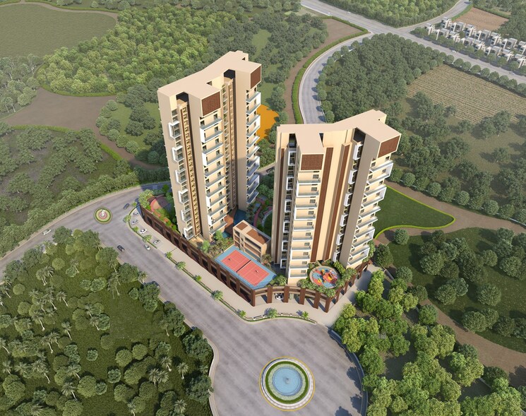 Exterior View, balaji-delta-central 3 Bedroom 1900 Sq.Ft. Apartment In Kharghar Navi Mumbai 8673931