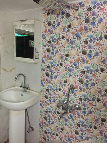 Bathroom in 2 BHK Builder Floor at Panchsheel Vihar – for Rent