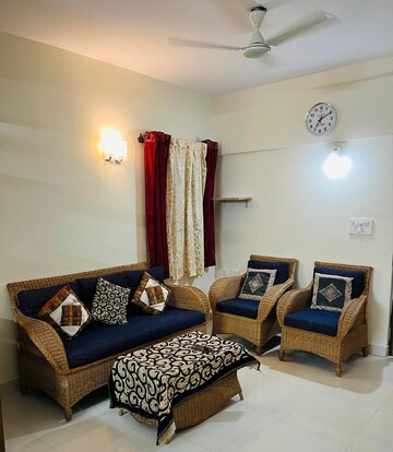 Living Room in 2 BHK Apartment at Atco Sapphire, Sarjapur Road – for Rent