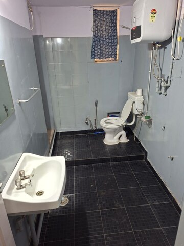 Bathroom in 2 BHK Builder Floor at Kalkaji – for Rent