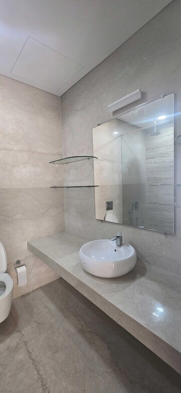 Bathroom in 4 BHK Apartment at Omkar 1973, Worli – for Rent