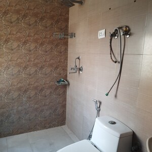 Bathroom in 4 BHK Apartment at Ushay Towers, New Tara Nagar – for Sale