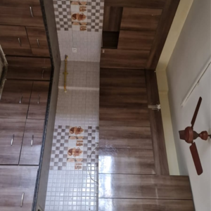 Staircase in 4 BHK Apartment at Ushay Towers, New Tara Nagar – for Sale