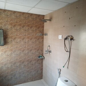 Bathroom in 4 BHK Apartment at Ushay Towers, New Tara Nagar – for Sale