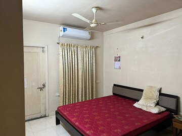Bedroom in 2.5 BHK Apartment at Naiknavare Sylvan Heights, Aundh – for Rent