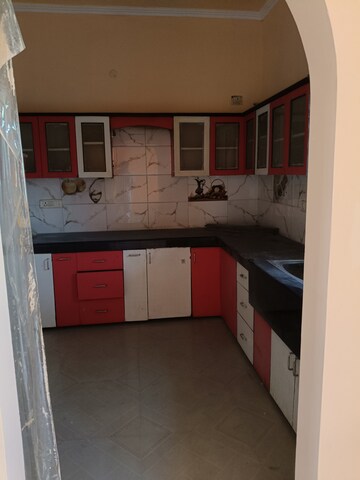 Kitchen in 2 BHK Builder Floor at Dhakoli – for Rent