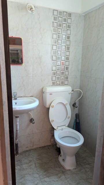 Bathroom in 2 BHK Apartment at Erande Terrace, Wadgaon Sheri – for Rent
