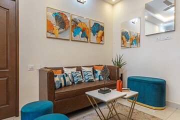 Living Room in 3 BHK Apartment at Navins Starwood Towers, Medavakkam – for Sale
