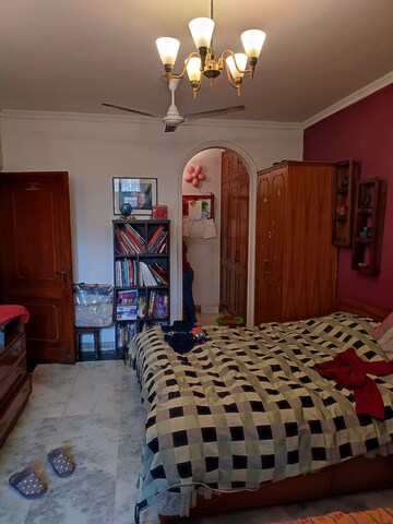 Bedroom in 3 BHK Builder Floor at Greater Kailash I – for Rent