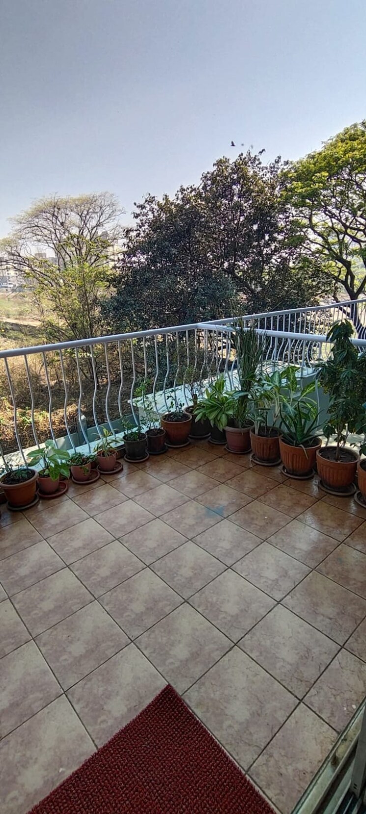 Balcony, ganga-pavillions 2 Bedroom 850 Sq.Ft. Apartment In Bt Kawade Road Pune 8674446