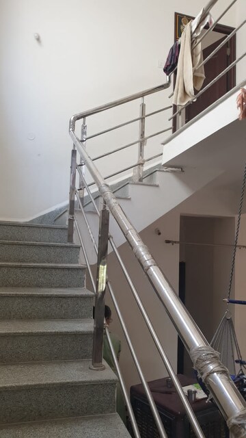 Staircase in 3.5 BHK Villa at Praneeth APR Pranav Antilia, Bachupally – for Rent