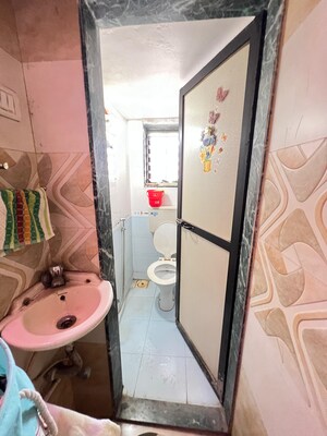 Bathroom in 1 BHK Apartment at Kalpataru Garden, Nalasopara West – for Sale